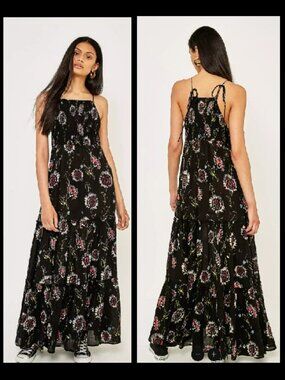 Free People | Dresses | Free People Lacey Lady Maxi Dress